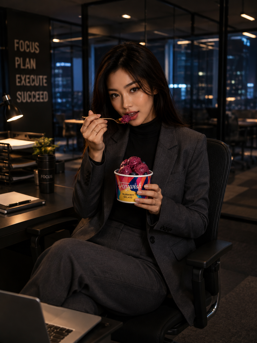 Denuvish Blueberry Sorbet – A Symphony of Pure Berry Elegance